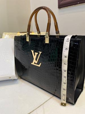 Girl's Rexine Textured Tote Bag