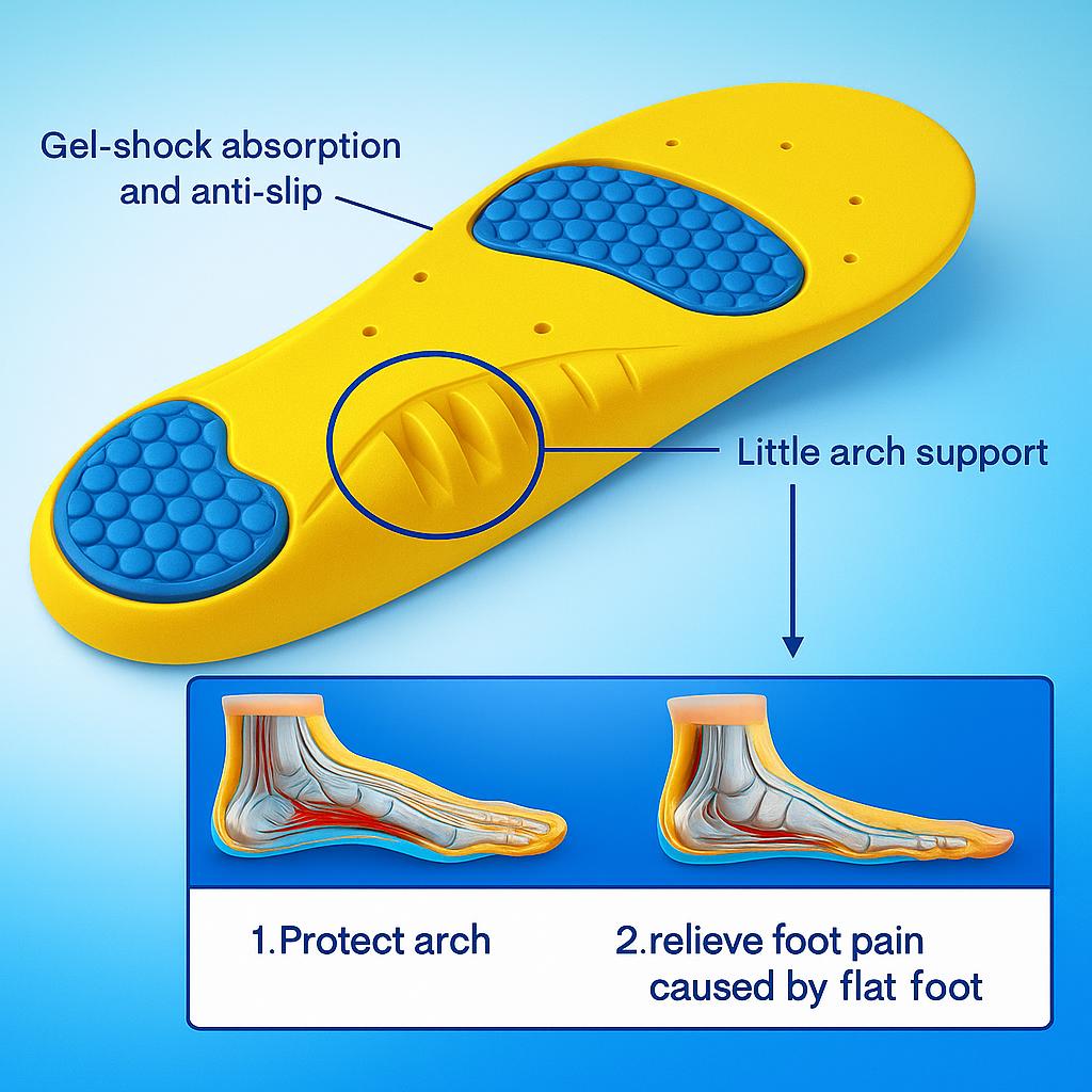 Gel Insole , Black