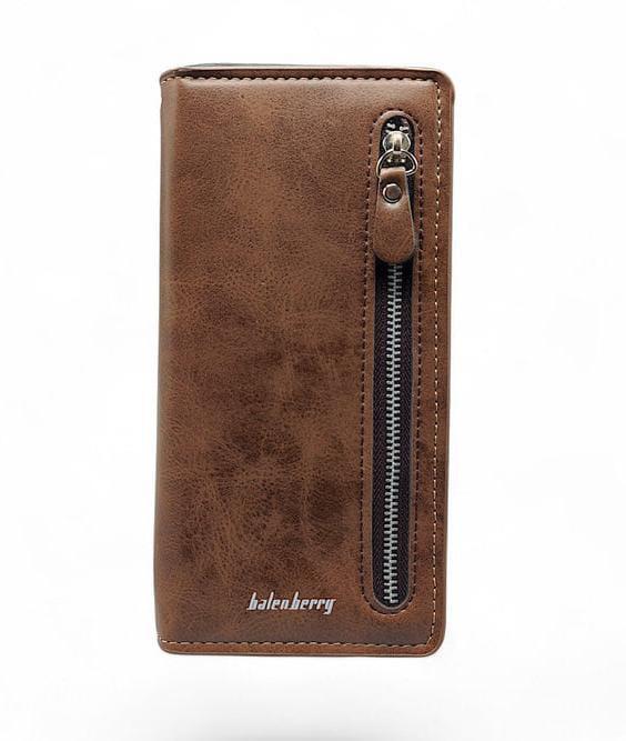 Unisex Leather Long Wallet - 1 Pc Multicolor Stylish Accessory